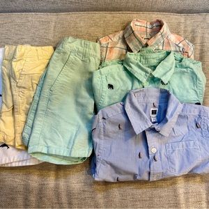 Janie & Jack Bundle 6pc boy sets